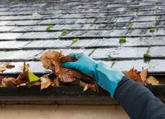 Clean those gutters