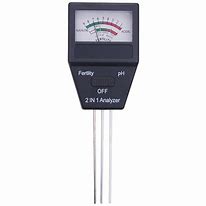 Simple pH prong meter